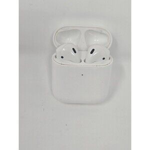 Apple AirPods 2nd Generation Lightning Case Wireless Earbuds Complete Set NO BOX